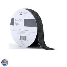 Anti Slip Tape, 1 Inch x 20 Feet, Black, Non Skid Tape for Stairs, Waterproof...