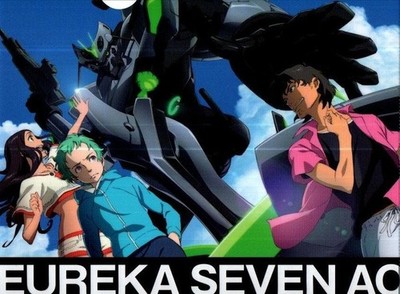 Eureka Seven AO Clear File A4 Size Character Goods Anime Official New