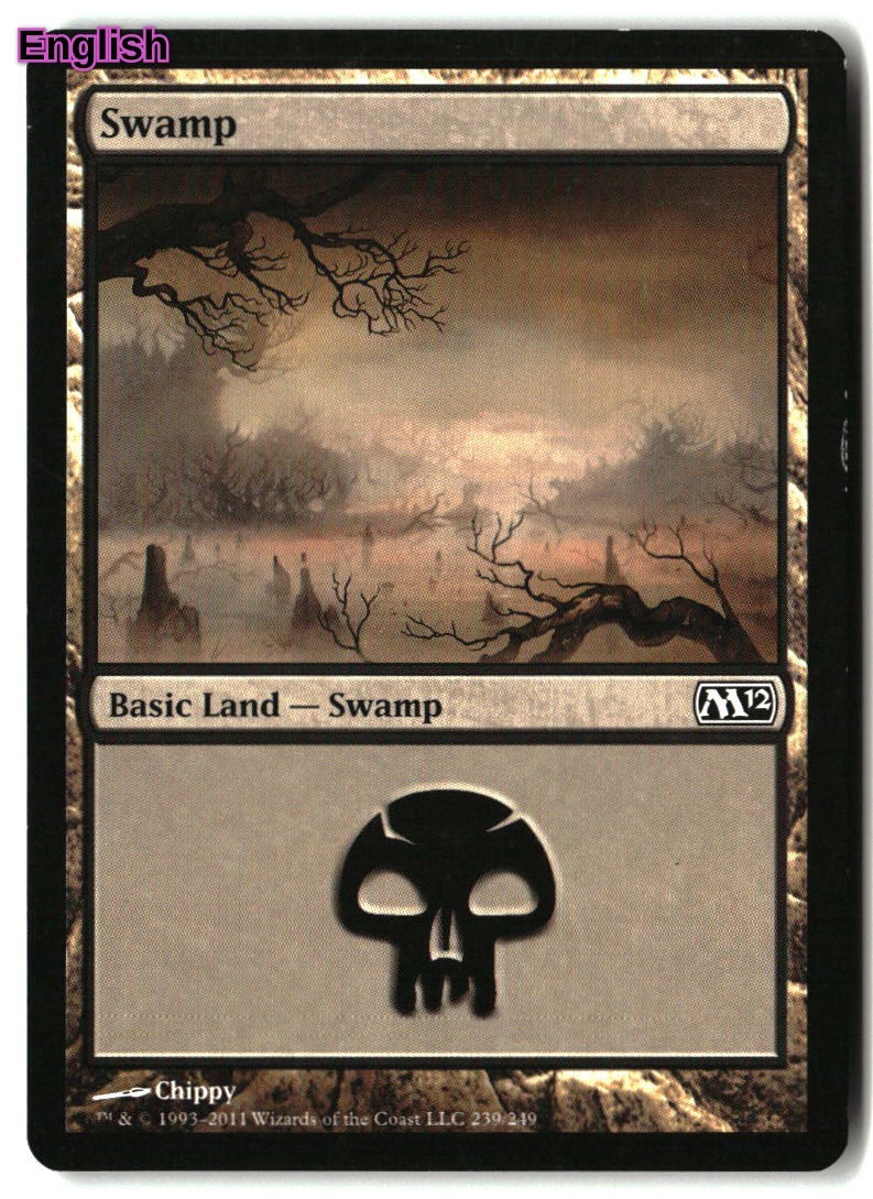 MTG Swamp [M12 - 239] MP