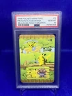 1998 POCKET MONSTERS SEALDASS FANCY GRAFFITI #12 PIKACHU & KUSAIHANA PSA 10
