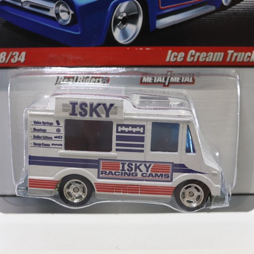 Delivery Series Hot Wheels #18/34 Ice Cream Truck ISKY Racing Cams - Picture 2 of 5