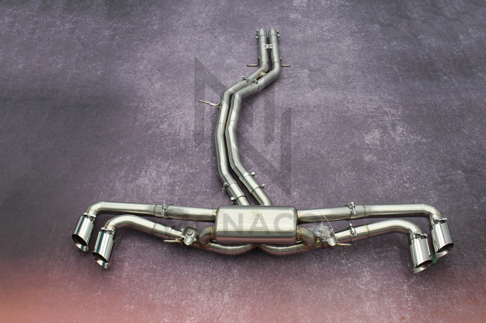 Lamborghini Urus Audi RSQ8 Catback Exhaust System Stainless Steel