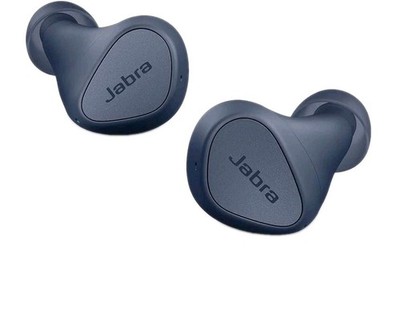 Jabra Elite 4 True Wireless In-Ear Kopfhörer ANC Bluetooth Marineblau Wie Neu