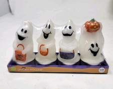 Halloween Ghost Candle Tea lights NEW  Spooky...
