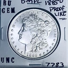 1885 O BU GEM MORGAN SILVER DOLLAR UNC MS+++ U.S. MINT RARE COIN 7783