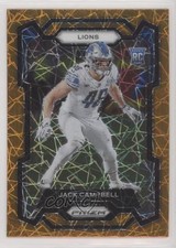 2023 Panini Prizm Rookies Lazer Prizm Jack Campbell #330 2h5