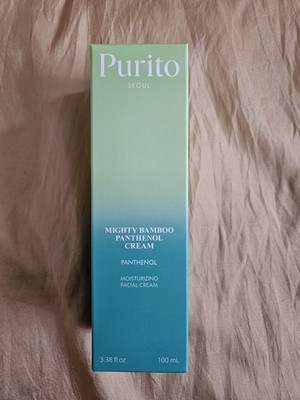 Purito SEOUL - Mighty Bamboo Panthenol Moisturizing Facial Cream - 3.38 Fl.oz