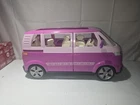 VW 2002 Mattel BARBIE Pink Volkswagen Microbus Van SUV Vintage RARE for PARTS