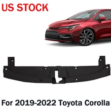 Upper Radiator Support Cover Black For 2019-2022 Toyota Corolla 4Dr 1.8L 2.0L