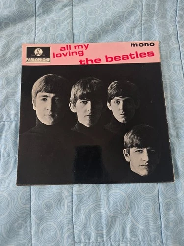 THE BEATLES - All My Loving EP - 7" UK Vinyl - 1st Pressing 1963