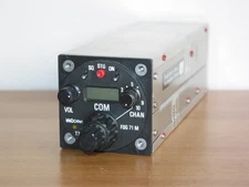 FSG-71M VHF COM RADIO ! NICE FSG 71 M TRANSCEIVER WITH AIRWORTHINESS CERTIFICATE