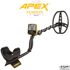 Garrett Ace APEX with 8.5" x 11" Raider