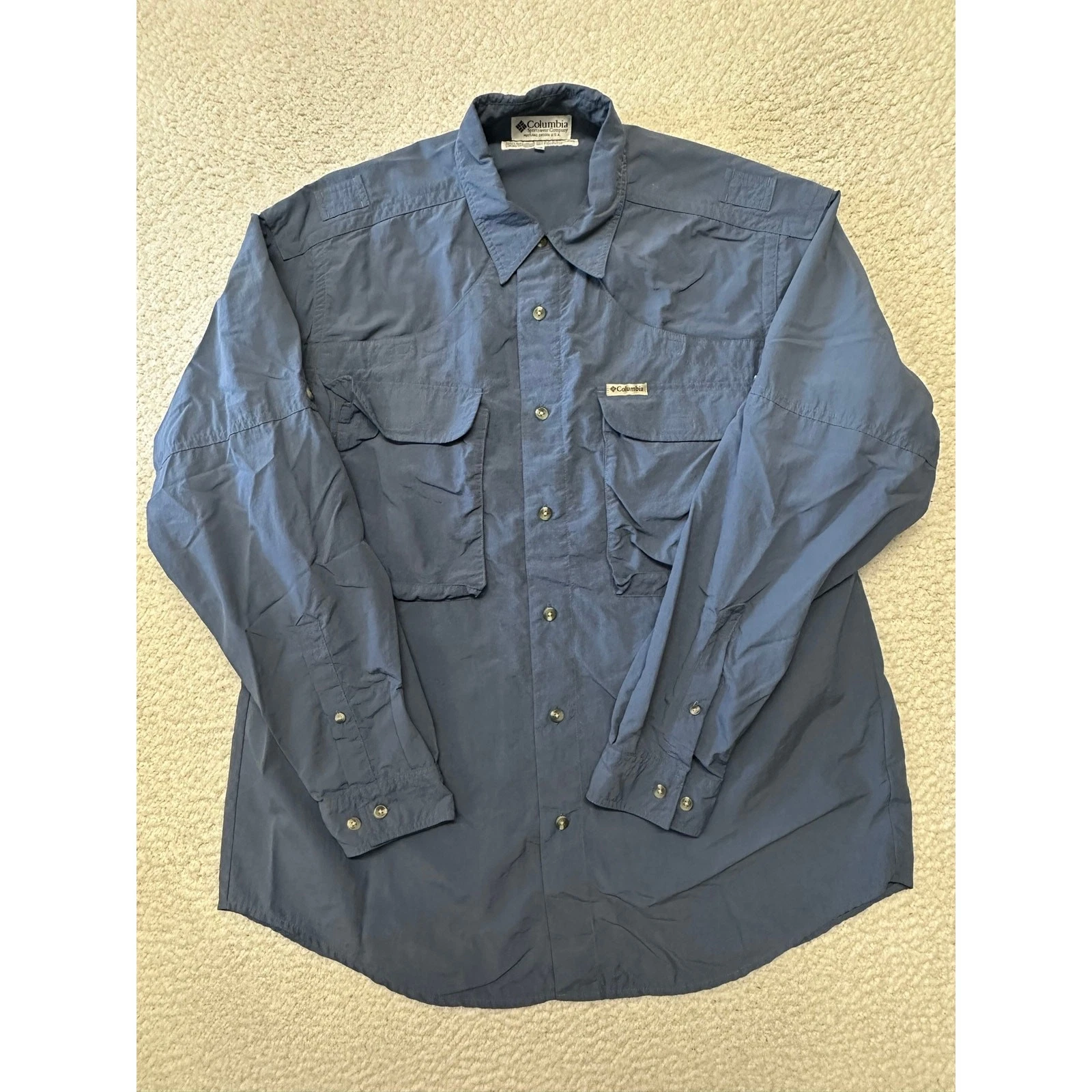 Columbia Mens Long Sleeve Button Down Hiking Shirt Size XL
Opens in a new window or tab