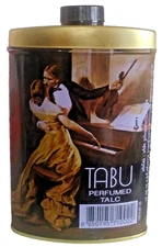 Tabu Perfumed Talc Powder Exotic Oriental Scent by DANA 100g  EXP JUNE 2028