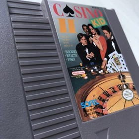 Casino Kid 2 II NINTENDO NES Original CART ONLY AUTHENTIC TESTED