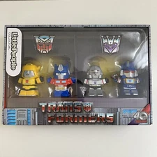 Little People Collector Transformer Animated TV Show Special Edition 4 Pack Set 