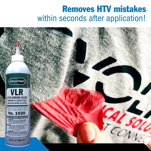 Heat Transfer Vinyl Remover for Fabrics 20 fl. oz - Picture 3 of 5