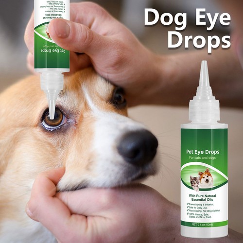 Cat Dog Eye Wash Drops Tear Stain Remover Cleaner Eye Wash Drops Treatment 60ml - Picture 4 of 11