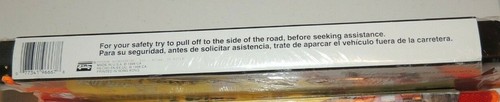 NEW Auto Truck Emergency Reflective Road Safety Triangle Sign 96667 Lot 2 ea USA - Bild 3 von 4