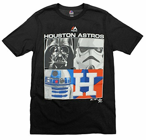 T-shirt personnage principal MLB Youth Houston Astros Star Wars, noir - Photo 2/4