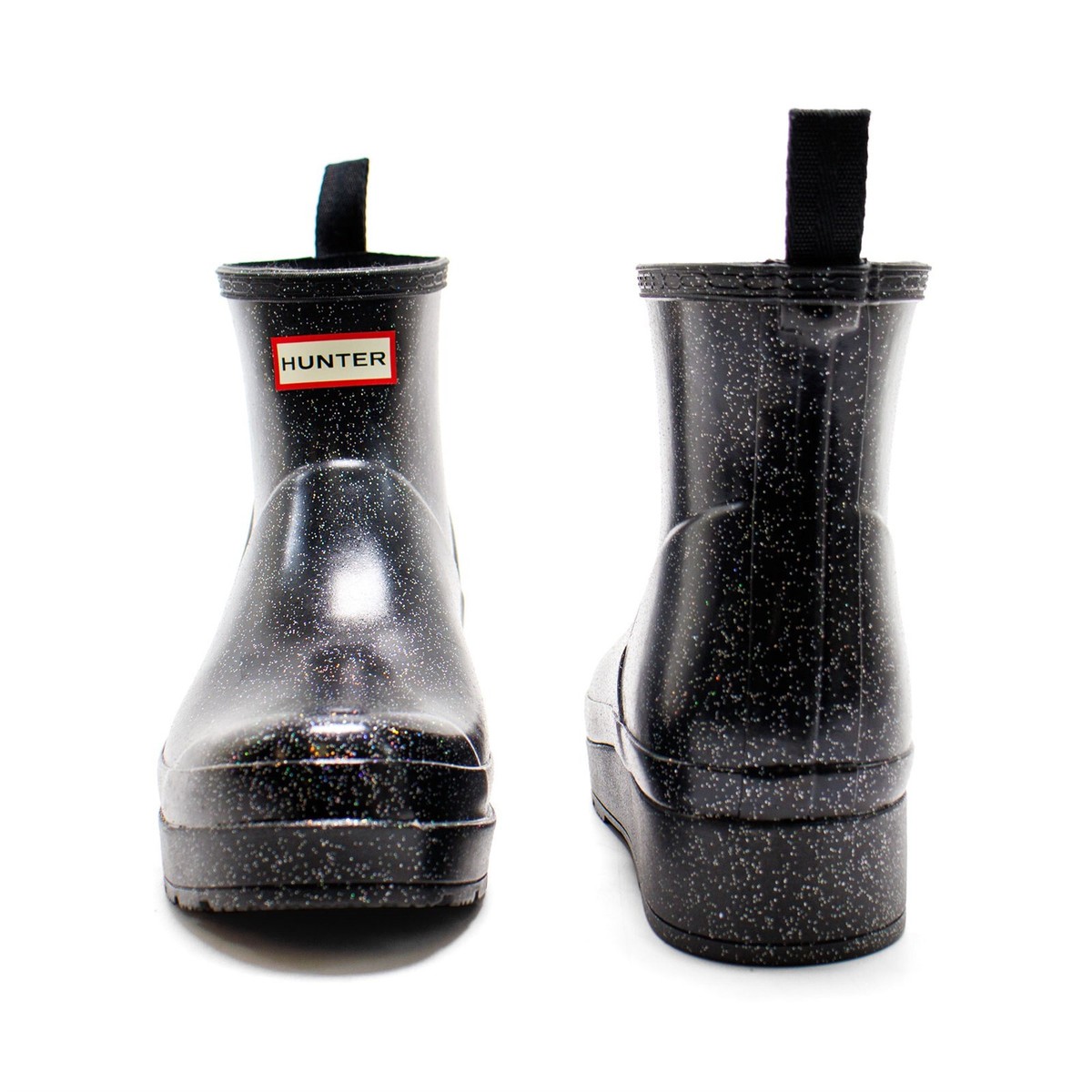 ◆HUNTER◆ WOMEN Play Short Star Cloud Boots Black Amazon.com | Hunter Play Short Starcloud Boot Black 5 M