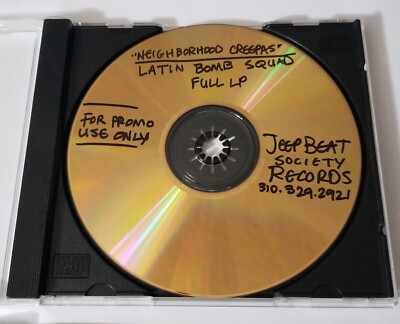 NEIGHBORHOOD CREEPAS 1998 RAP CD RAP G FUNK LATIN BOMB SQUAD
