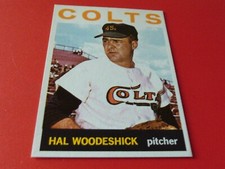 1964  TOPPS  #  370   HAL  WOODESHICK    COLTS        NM /  MINT  OR  BETTER  !!
