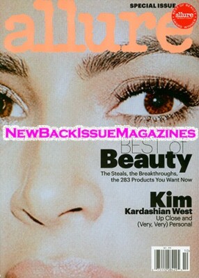 Allure 10/17,Kim Kardashian West,Best of Beauty,October 2017,NEW