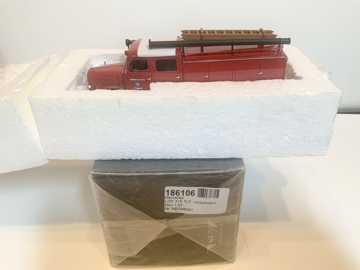 1/43 Mercedes Benz LOK 315 TLF fire truck Neo Modles | eBay 1/43 Mercedes Benz LOK 315 TLF fire truck Neo Modles | eBay