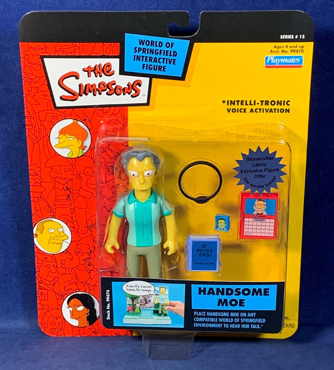 hawaiiwi Playmates The Simpsons 75→ THE SIMPSONS WOS Interactive PIN PAL HOMER Action Figure NEW