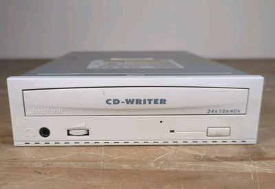 Vintage Retro Just Link CD-Writer WRA-OA40 Compact Disc wiederbeschreibbar 24x10x40x