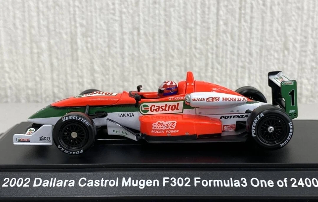 1/43 Ebbro FORMULA 3 Dallara Castrol Mugen f302 *SUPER RARE*