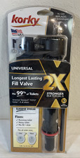 Korky No. 528X Universal 2X Toilet Fill Valve Fits Most Toilets NEW 