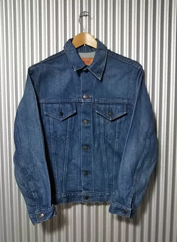 Levis Trucker Jacket Type 3 Vintage 80s 705005 Size 