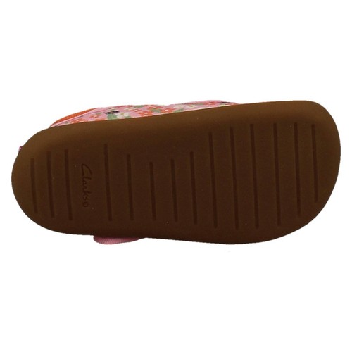 GARABATOS DE LONA CLARKS PRE WALKERS FLOR DE ROAMER PARA NIÑAS - Imagen 9 de 9