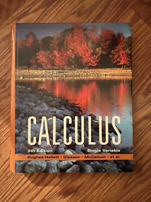 Various calculus textbooks (all in great condition)