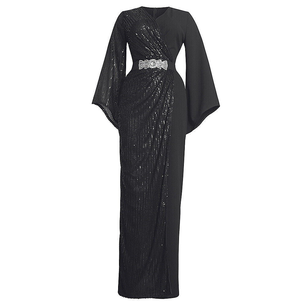 Women Dresses Sequin Plus Size Dress Elegant Birthday Party Wedding Evening  | eBay
