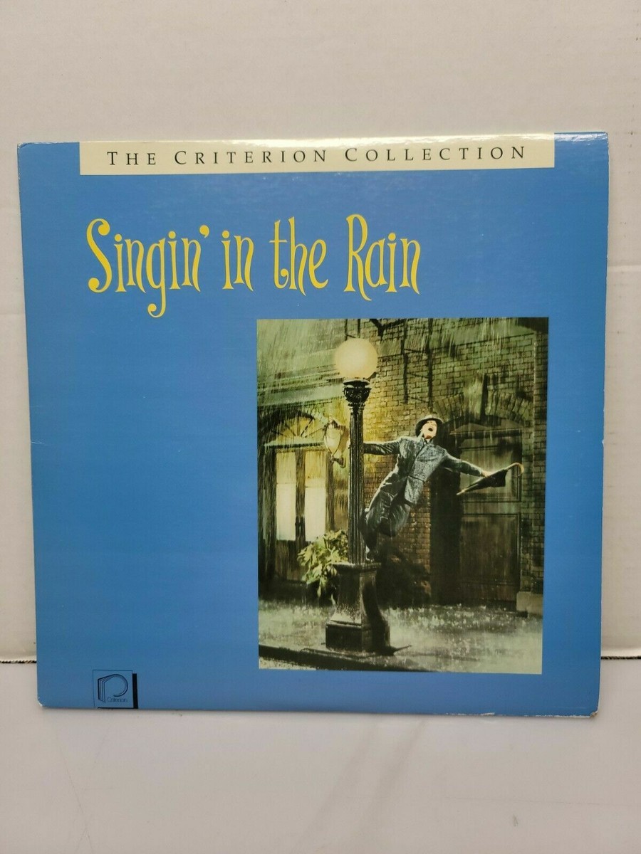 SINGING IN THE RAIN LASERDISC CRITERION COLLECTION, GENE KELLY, 2 DISCS NEW  | eBay