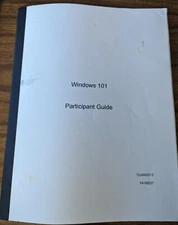 Participant Guide Manual Windows 101 - 2013 Sears