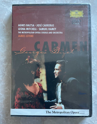 Carmen-Georges Bizet 1989 (DVD)  Metropolitan Opera BRAND NEW FREE SHIPPING!