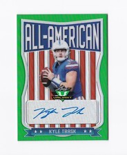 2021 Leaf Valiant All American Green #AAKT1 Kyle Trask /99 Florida Buccaneers