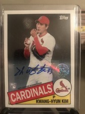 2020 Topps Series 2 Kwang-Hyun Kim /99 35th Anniversary RC Auto Cardinals MW