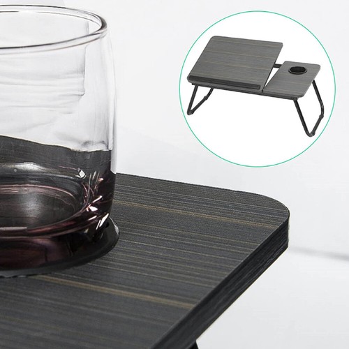Metall betttablett Bett-Tablett Frühstückstablett Klapptisch Schwarz Bücherregal - Bild 6 von 16