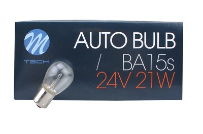 30 Stück 24V 21W P21W M-Tech Glühlampe Glühbirne Lampe Kugellampe  BA15s  M914w