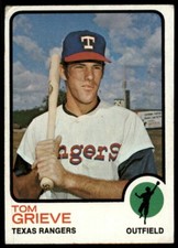 1973 Topps #579 Tom Grieve Very Good