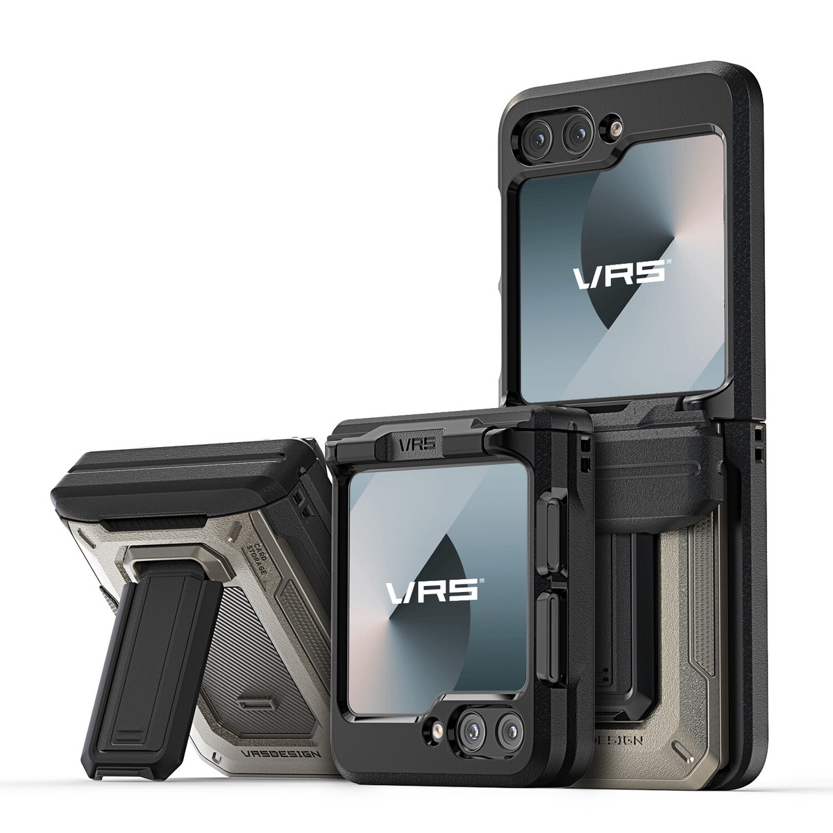 For Galaxy Z Flip 7 FE / 6 Case VRS [D-Wallet Origin] Card