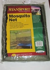 StanSport Mosquito Net for cot or bed, 79' X 32' X 59', camping, hiking, prepper