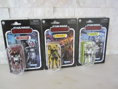 STAR WARS VC235 VC236 VC237 ARC TROOPERS BATTLEFRONT II BRAND NEW SET