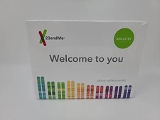 23 And Me Ancestry Saliva Collection Kit Expired 08/02/2020 Factory Sealed