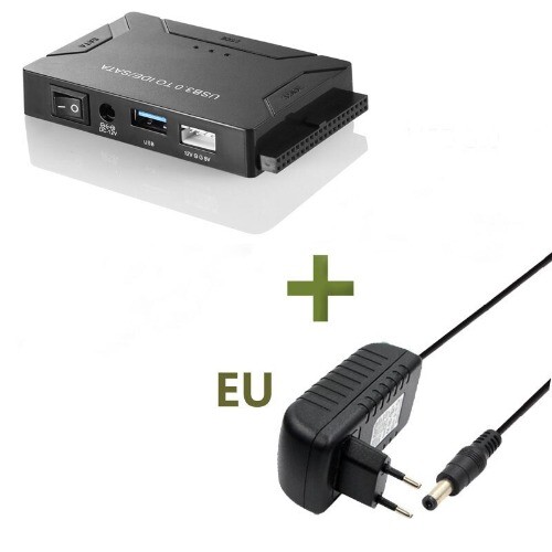 Adaptateur USB 3.0 vers Dsique Dur IDE/SATA, POSUGEAR Adaptateur USB Disque Dur - Afbeelding 7 van 9
